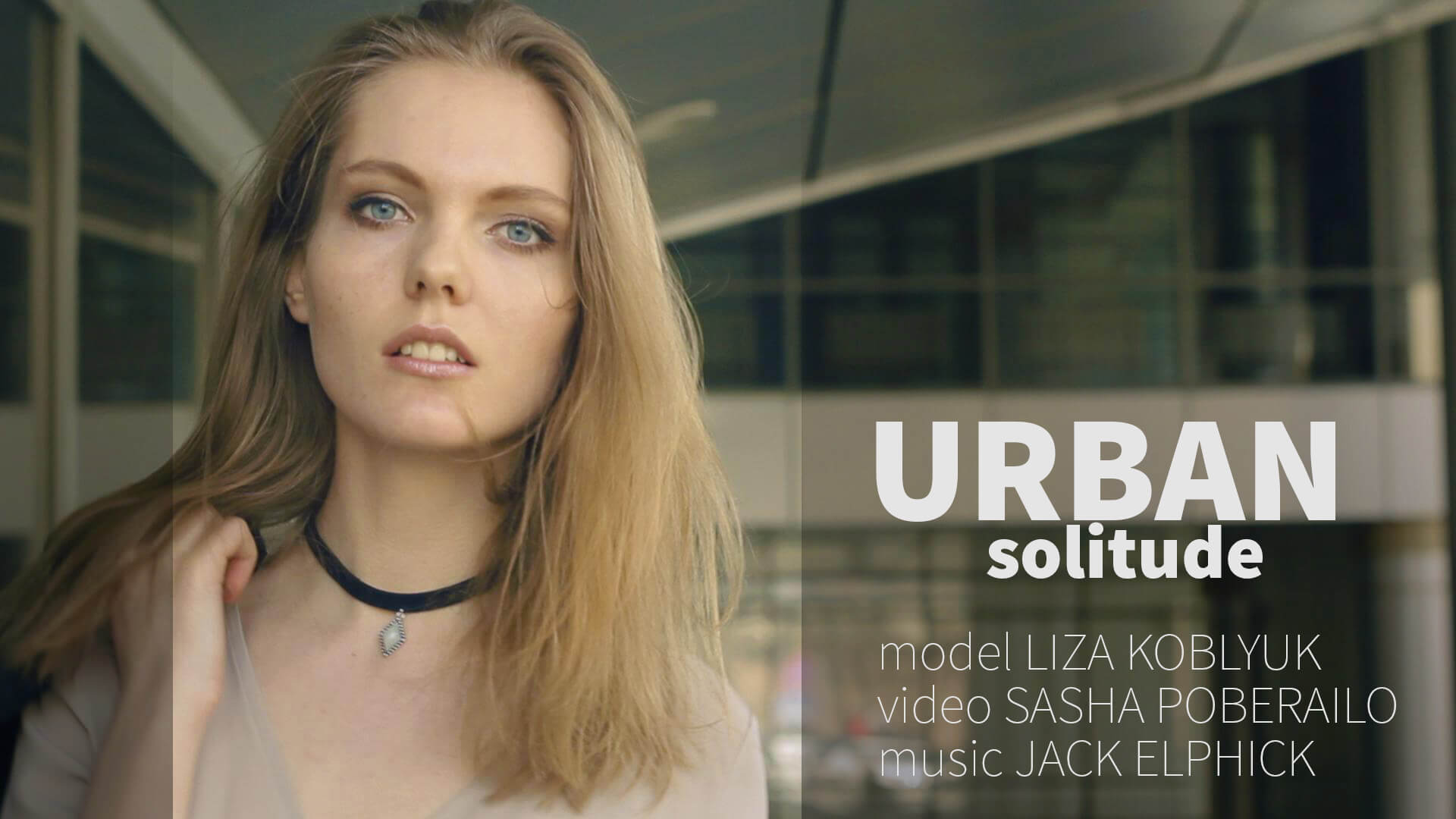 urban solitude dailymotion - fashion, model
