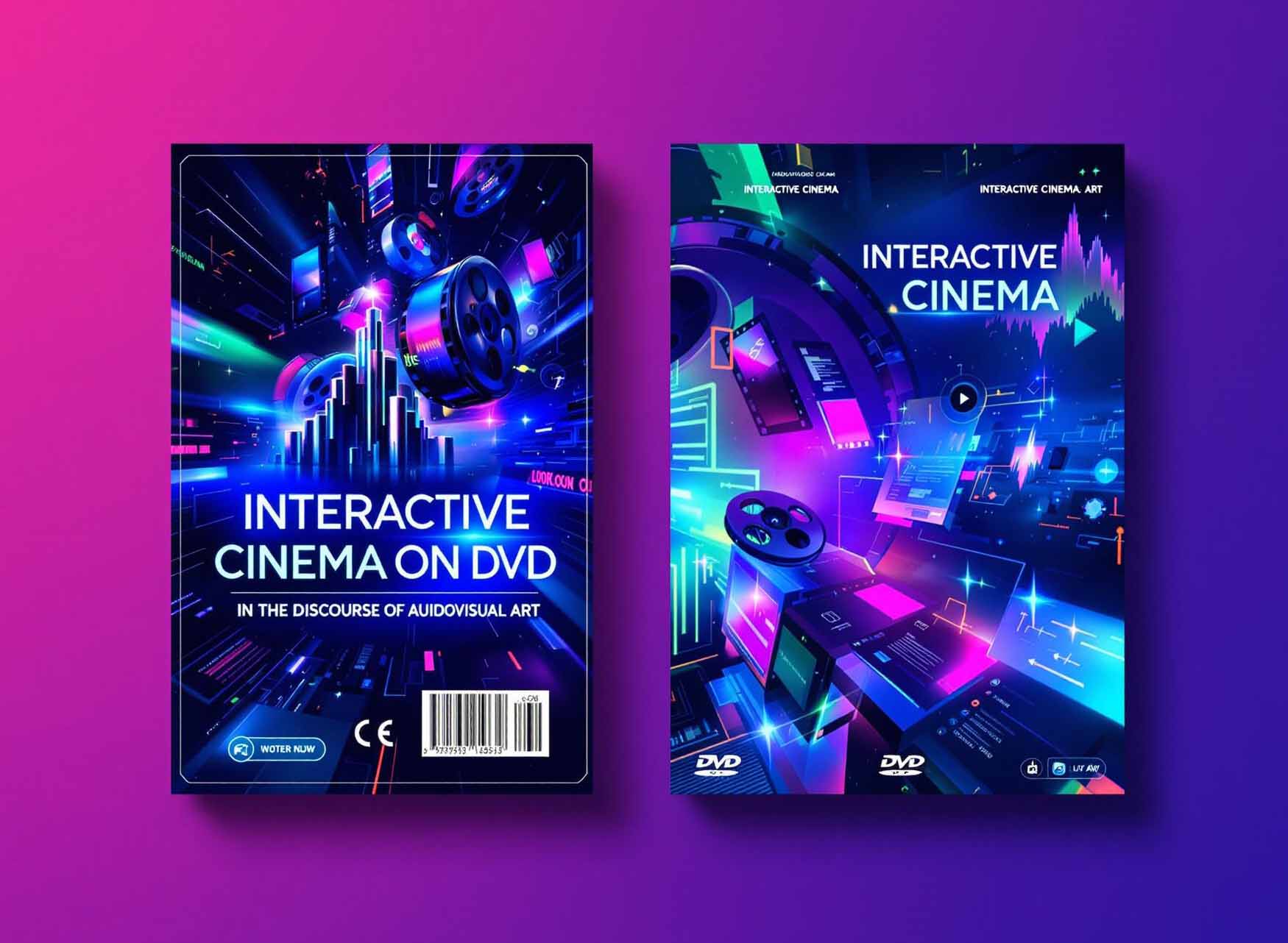 a cover and back of a movie