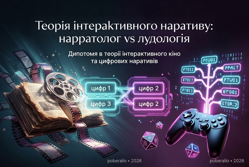 Теорія інтерактивного наративу: нарратологія vs лудологія